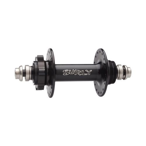 Втулка передня Surly Ultra New Disc QR x 100mm, 6-Bolt, 32h чорна